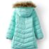 Girls Fleece Lined Parka, Back