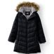 Girls Fleece Lined Parka, Front