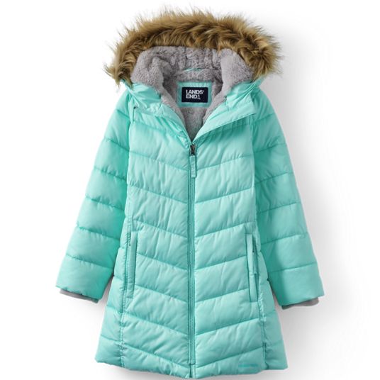 Girls Blue Winter Coats Lands End