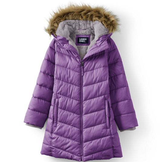 Lands end girls winter coat online