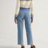 Women's Soft Denim High Rise Utility Cargo Ankle Jeans, Back