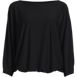 Women's Lightweight Jersey 3/4 Sleeve Dolman Blouson Top, Front