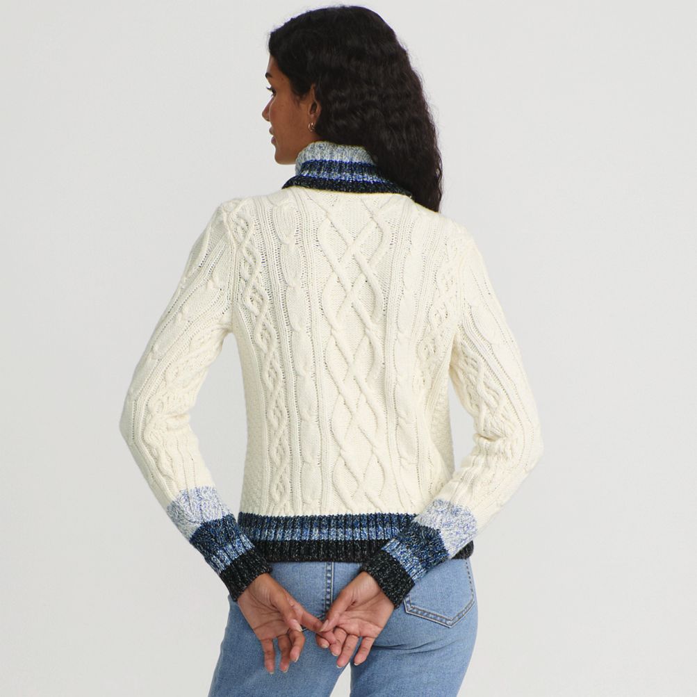 ニット/セーター room306 CONTEMPORARY - room306 CONTEMPORARY cable turtle kint Melissa Turtleneck Sweater | GUESS Factory