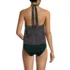 Women's High Neck Halter Tankini Swimsuit Top, Back