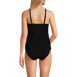 Women's Keyhole Halter Tankini Swimsuit Top, Back