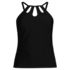 Women's Keyhole Halter Tankini Swimsuit Top, Front
