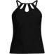 Women's Keyhole Halter Tankini Swimsuit Top, Front