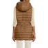 Women's Wanderweight Belted Packable Down Vest, Back