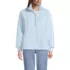 Women's Rib Collar Sherpa Fleece Pullover, Front