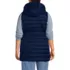 Women's Plus Size Wanderweight Belted Packable Down Vest, Back