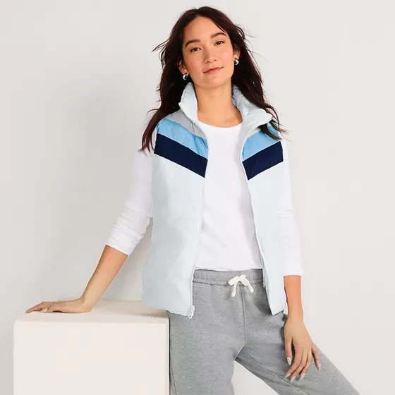 Women's Wanderweight Reversible Packable Down Vest - primary