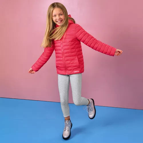Girls Fleece Lined Legging, alternative image