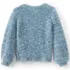 Girls Chenille Blouson Sleeve Sweater, Back