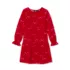 Girls Long Sleeve Tiered Knit Dress, alternative image