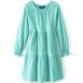 Girls Long Sleeve Tiered Knit Dress, Front