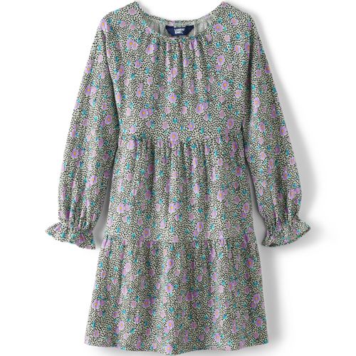 knee length dresses for ladies Embellished Long Sleeve Mini Dress in Blush - 6 / Regular
