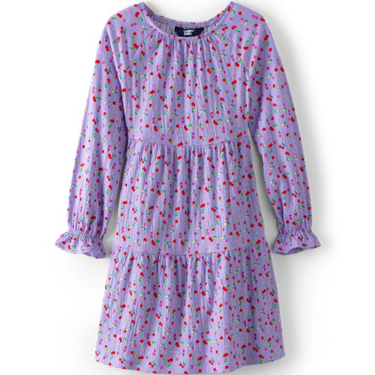lands end purple dress Purple Dresses