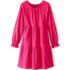 Girls Plus Long Sleeve Tiered Knit Dress, Front