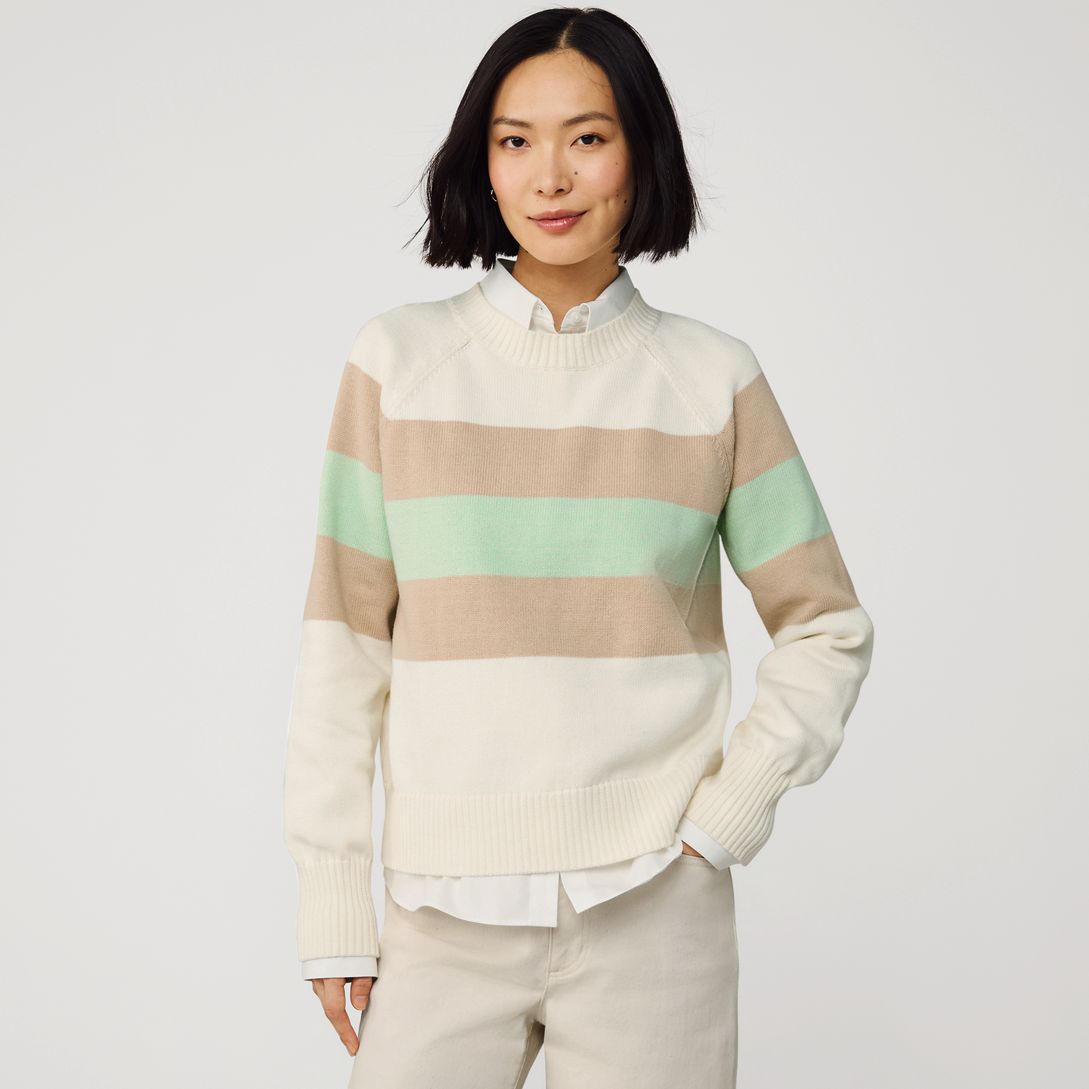 Women's Drifter Raglan Sleeve Easy Fit Sweater