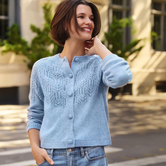 Wool Cardigans Lands End