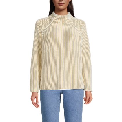 Women's Drifter Two Color Shaker Mock Neck Sweater - image 4