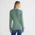 Women's Drifter Two Color Shaker Mock Neck Sweater, Back