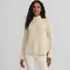 Women's Drifter Two Color Shaker Mock Neck Sweater, Front