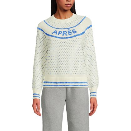 Women's Drifter Jacquard Raglan Sweater - image 4