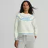 Women's Drifter Jacquard Raglan Sweater, Front