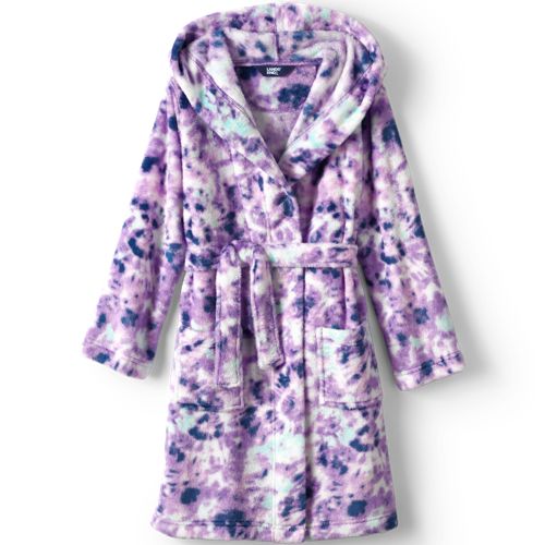 Kids Fleece Hooded Robe, alternative image