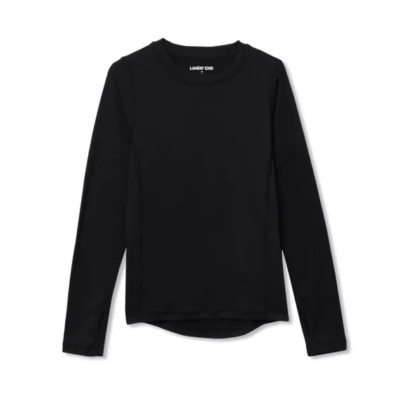 Boys Thermal Base Layer Long Underwear Thermaskin Crew Neck Shirt - primary