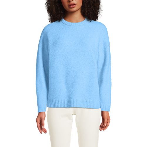 Women's Novelty Oversized Crew Neck Sweater - image 5