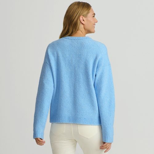 Women's Novelty Oversized Crew Neck Sweater - image 2