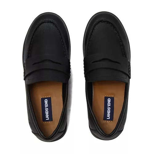 LAND'S END ローファー　革靴 Kids Slip On Everyday Penny Loafers | Lands' End