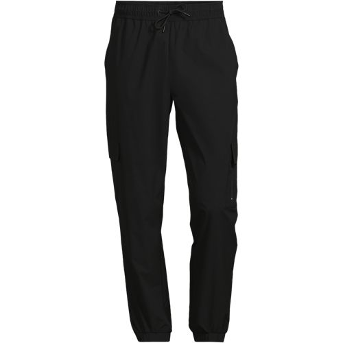  Lands' End Trekking-hose Mit Schmal Zulaufendem Bein, Herren, Größe:44-46 Regular, Schwarz, Polyester, By Lands' End 