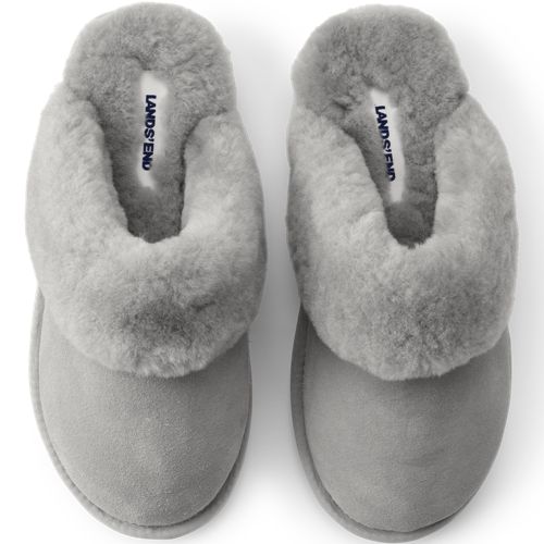 Lands shops end shearling slippers