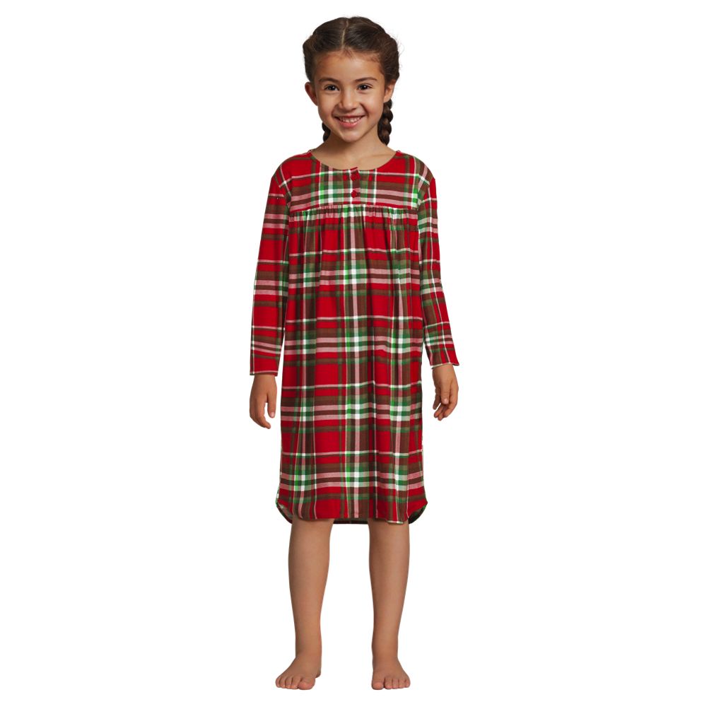 Girls Flannel Nightgown Lands' End