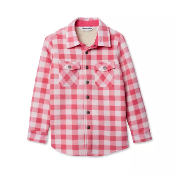 Kids Flannel Shacket - primary