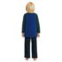 Kids Long Sleeve Pocket Fleece Pajama Set, alternative image