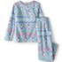 Kids Long Sleeve Pocket Fleece Pajama Set, alternative image