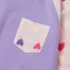 Kids Long Sleeve Pocket Fleece Pajama Set, alternative image