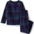 Kids Long Sleeve Pocket Fleece Pajama Set, Front
