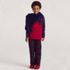 Kids Long Sleeve Pocket Fleece Pajama Set, alternative image