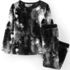 Kids Long Sleeve Plush Fleece Pajama Set, alternative image