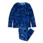 Kids Long Sleeve Plush Fleece Pajama Set