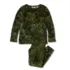 Kids Long Sleeve Plush Fleece Pajama Set, alternative image