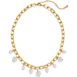 Water-Resistant Single Strand Pearl Necklace, Front