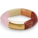 Wide Resin Stretch Bracelet, Front