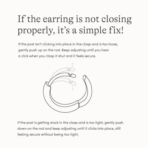 Water-Resistant Convertible Pearl Hoop Earrings, alternative image