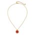 Water-Resistant Short Stone Pendant Necklace, alternative image